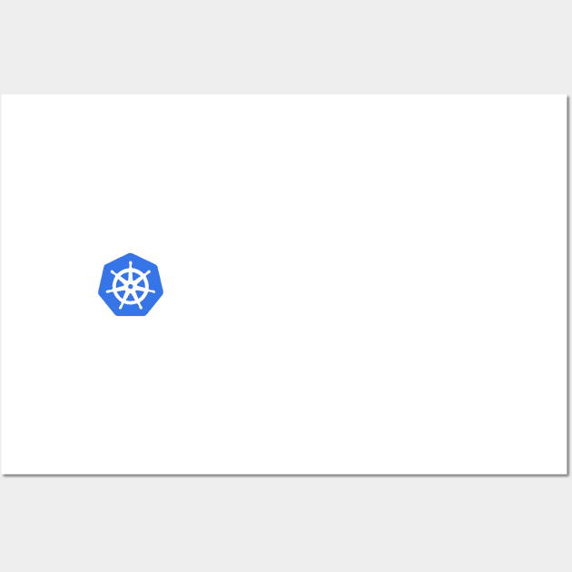 Kubernetes Logo Wall Art by hipstuff